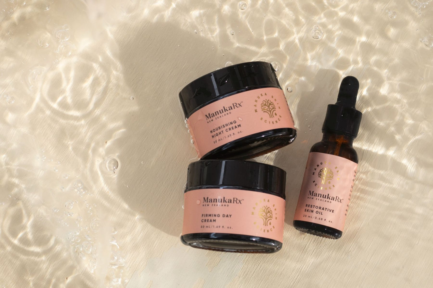 Introducing New and Improved skincare Products - Restorative Skin Oil, Firming Day Cream and Nourishing Night Cream